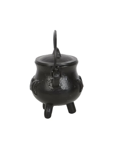 7.5cm Cast Iron Cauldron with Triple Moon CO_98923 - pic 136738 | FastDaddyshop