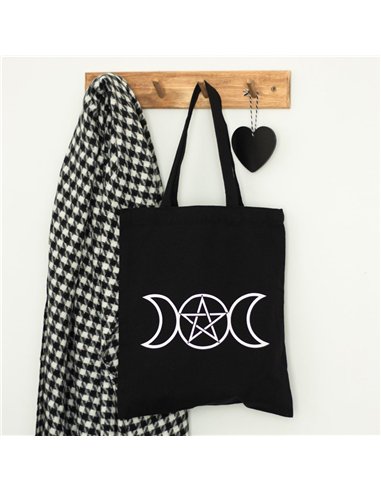Triple Moon Polycotton Tote Bag FI_18724