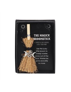 Triple Moon Mini Magick Broomstick FI_29331