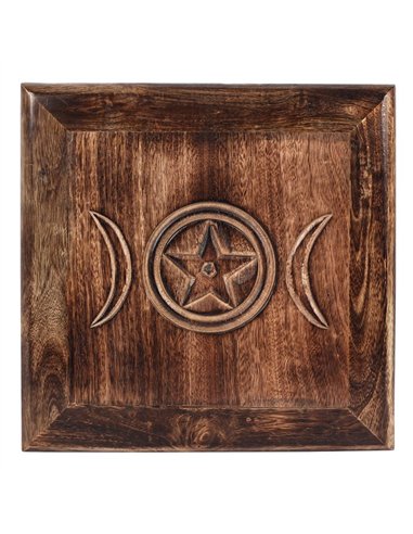 Triple Moon Altar Table IN_25028