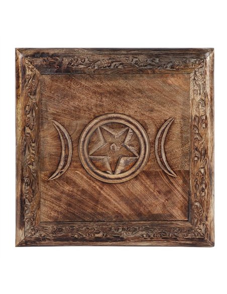 Triple Moon Altar Table with Detailed Border IN_26228 - pic 136783 | FastDaddyshop