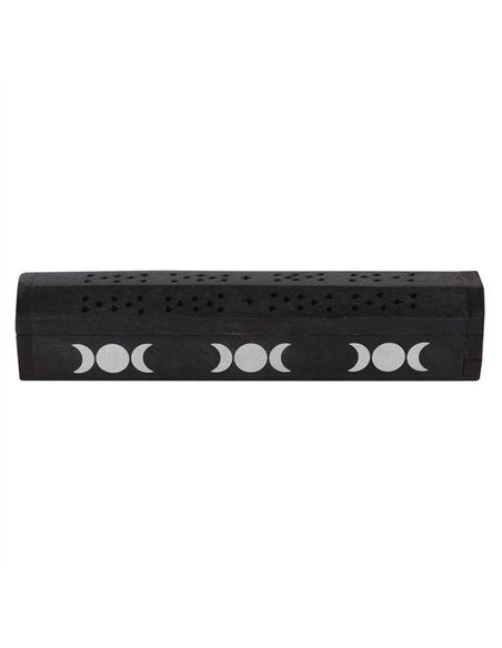 Triple Moon Wooden Sage Incense Box Set IS_05223 - pic 136786 | FastDaddyshop