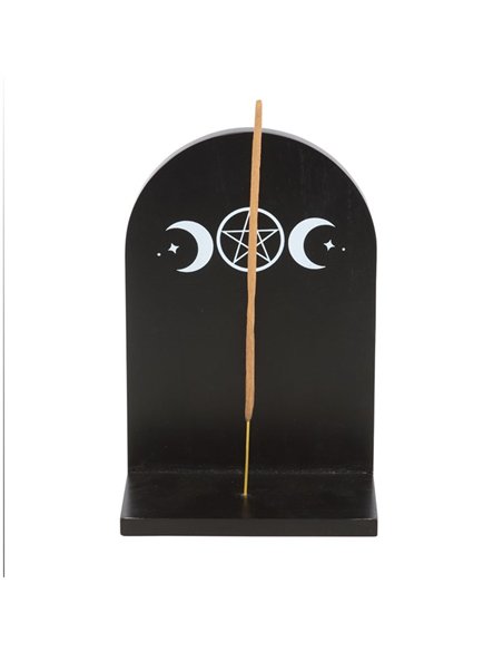 Black Triple Moon Incense Holder Shelf TC_93224 - pic 136808 | FastDaddyshop