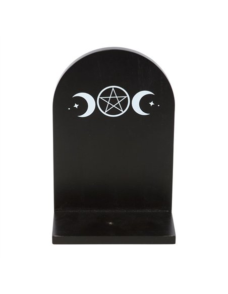 Black Triple Moon Incense Holder Shelf TC_93224 - pic 136809 | FastDaddyshop