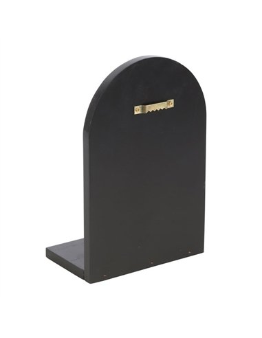 Black Triple Moon Incense Holder Shelf TC_93224