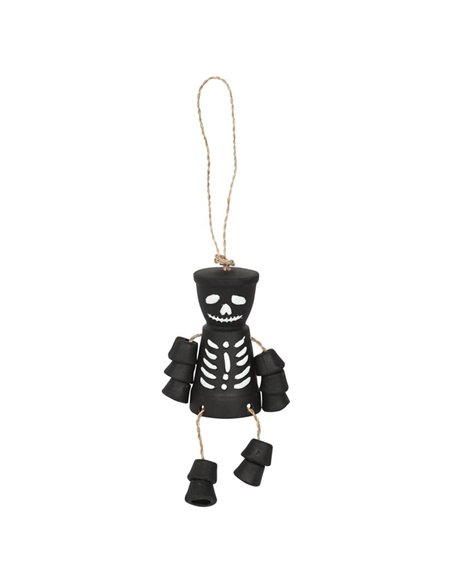 Black Skeleton Terracotta Pot Man GT_27323 - pic 136841 | FastDaddyshop