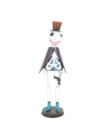 Metal Skeleton Ornament with Top Hat HA_45826 - pic 136848 | FastDaddyshop