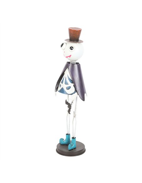 Metal Skeleton Ornament with Top Hat HA_45826 - pic 136849 | FastDaddyshop