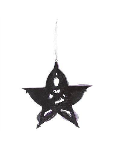 Pentagram Dragon Hanging Ornament by Anne Stokes AS_33625