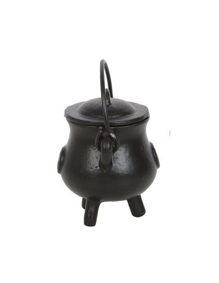 7.5cm Smooth Cast Iron Cauldron with Pentagram CO_98823 - pic 136895 | FastDaddyshop