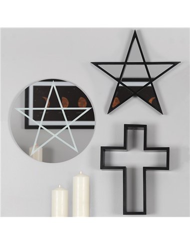 Round Pentagram Mirror FI_30930