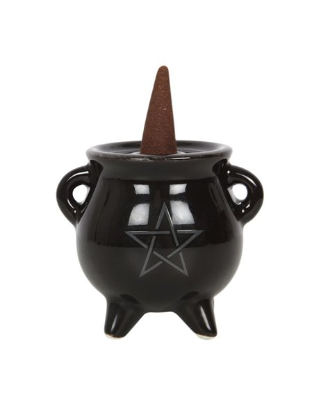 Pentagram Cauldron Ceramic Incense Holder  FI_45522 - pic 136929 | FastDaddyshop