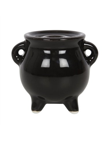 Pentagram Cauldron Ceramic Incense Holder  FI_45522