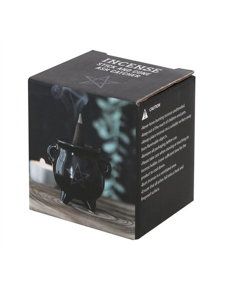 Pentagram Cauldron Ceramic Incense Holder  FI_45522 - pic 136933 | FastDaddyshop