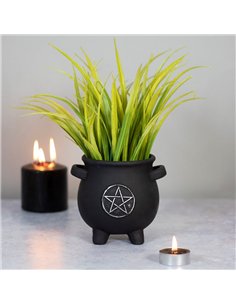 Pentagram Cauldron Plant Pot FI_78830 2
