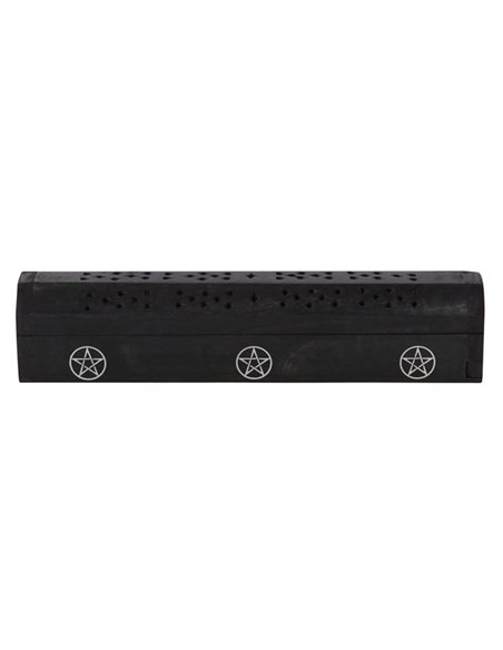 Pentagram Wooden Black Pepper Incense Box Set IS_05523 - pic 136958 | FastDaddyshop