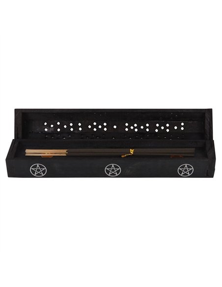 Pentagram Wooden Black Pepper Incense Box Set IS_05523 - pic 136959 | FastDaddyshop