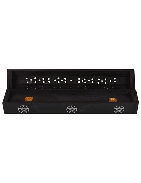 Pentagram Wooden Black Pepper Incense Box Set IS_05523 - pic 136960 | FastDaddyshop