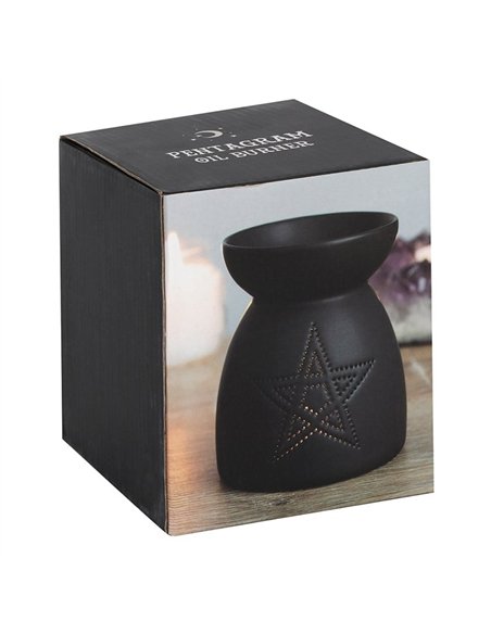 Black Pentagram Cut Out Oil Burner OB_35530 - pic 136965 | FastDaddyshop