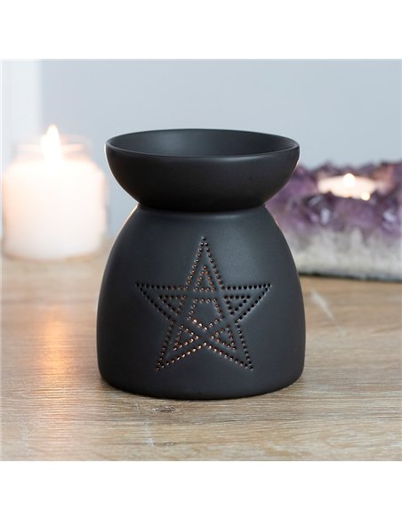 Black Pentagram Cut Out Oil Burner OB_35530 - pic 136966 | FastDaddyshop