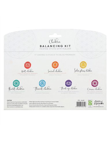 Chakra Incense Balancing Kit CK_11418