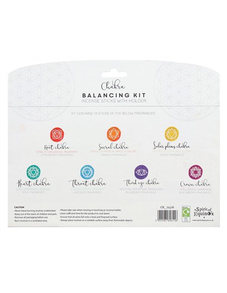 Chakra Incense Balancing Kit CK_11418 - pic 136978 | FastDaddyshop