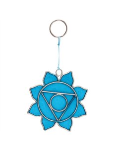 Throat Chakra Symbol Mini Suncatcher CK_19828