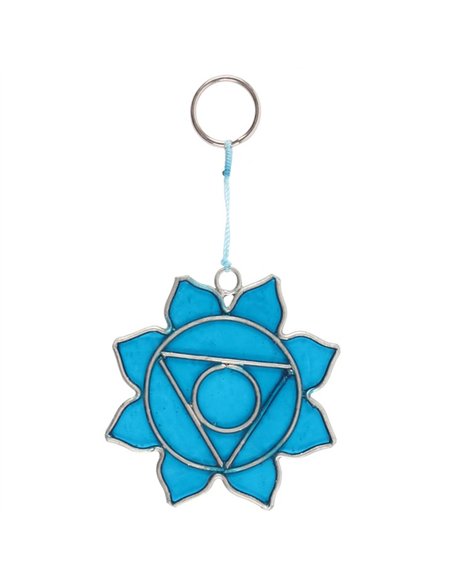 Throat Chakra Symbol Mini Suncatcher CK_19828 - pic 136981 | FastDaddyshop