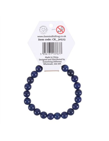 Throat Chakra Lapis Lazuli Gemstone Bracelet CK_30523