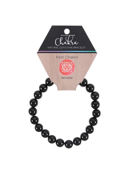 Root Chakra Hematite Gemstone Bracelet CK_30723 - pic 137005 | FastDaddyshop