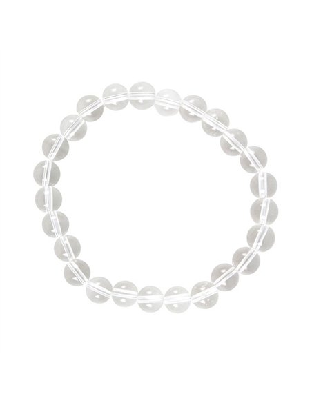 Crown Chakra Clear Quartz Gemstone Bracelet CK_31023 - pic 137022 | FastDaddyshop