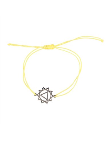 Solar Plexus Chakra Charm Bracelet CK_31623