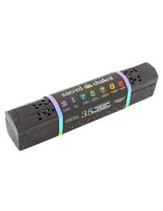 Sacred Chakra Incense Stick Box FR1344