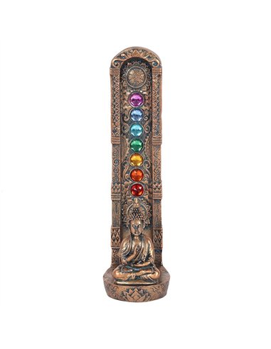 Chakra and Buddha Incense Holder IN_22938