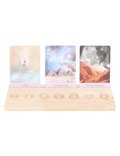 Natural Seven Chakras Tarot Card Stand TC_86424