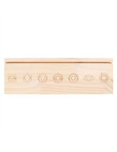 Natural Seven Chakras Tarot Card Stand TC_86424