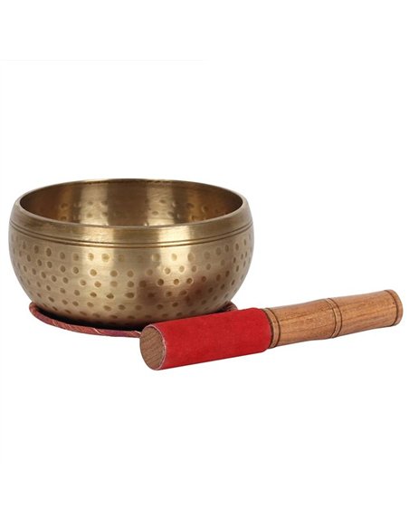15cm Beaten Brass Singing Bowl SB_55138 - pic 137094 | FastDaddyshop