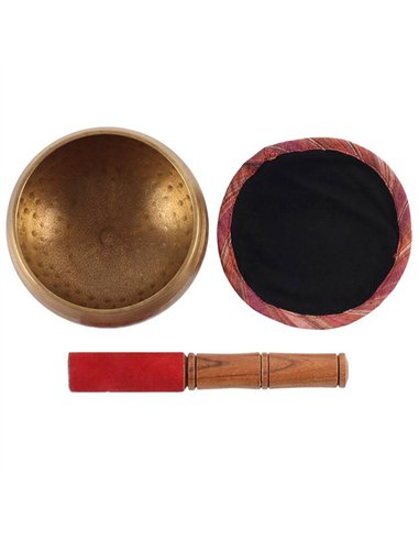 12cm Beaten Brass Singing Bowl SB_55238