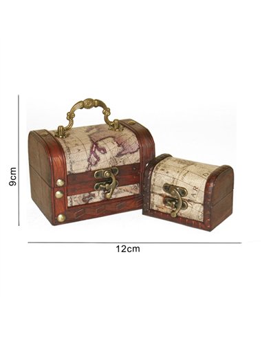 Set of 2 Map Chests TB_14811