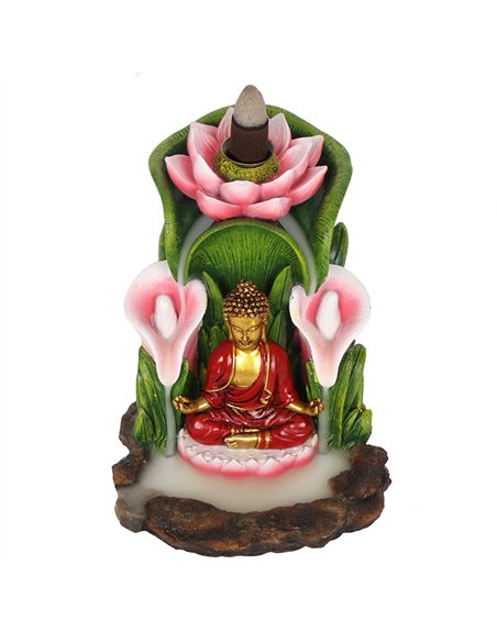 Colourful Buddha Backflow Incense Burner BF_25328 - pic 137136 | FastDaddyshop