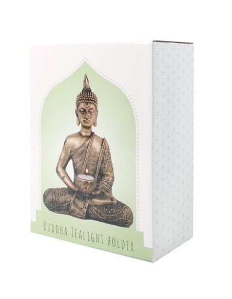 Sitting Thai Buddha Tealight Holder BO_33411 - pic 137147 | FastDaddyshop