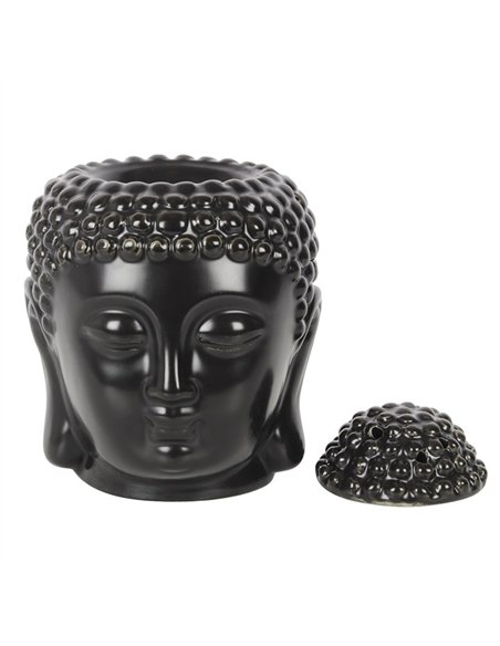Black Buddha Head Oil Burner OB_29002_BLACK - pic 137156 | FastDaddyshop