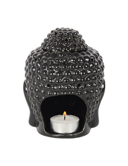 Black Buddha Head Oil Burner OB_29002_BLACK - pic 137157 | FastDaddyshop