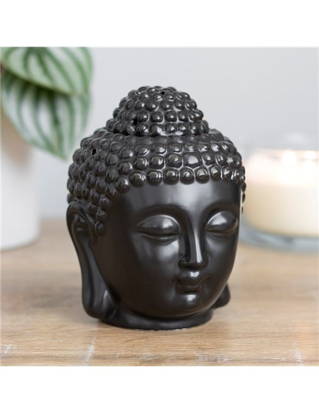 Black Buddha Head Oil Burner OB_29002_BLACK - pic 137159 | FastDaddyshop