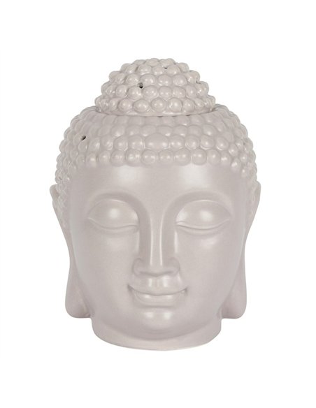 Large Grey Buddha Head Oil Burner and Wax Warmer OB_50030 - pic 137173 | FastDaddyshop
