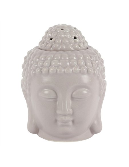 Small Grey Buddha Head Oil Burner OB_50130 - pic 137179 | FastDaddyshop