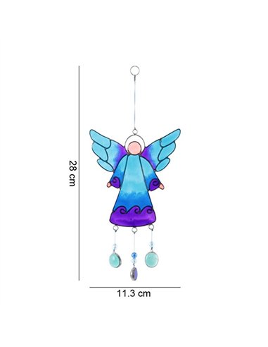 27cm Blue Angel Suncatcher AO_14415
