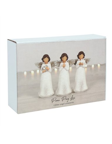 Peace Pray Love Child Angels AO_31727
