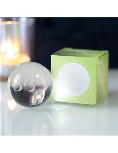 333 Angel Number Crystal Ball ER_47725