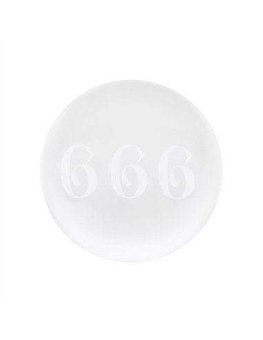 666 Angel Number Crystal Ball ER_48025